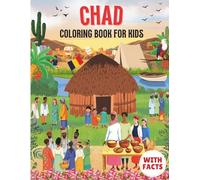 Chad coloring book for kids with facts
