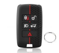 Chaexii Funda para llave de coche LAN-D Rover con 5 botones de silicona