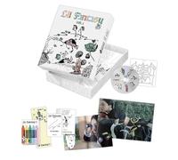 CHAEYOUNG - TWICE CHAEYOUNG - The 1st Album [LIL FANTAST vol.1] (Canvas Ver.) Coloring Photobook + Out Box + Lyric Book + CD-R + Bookmark + Folded Poster + Gift