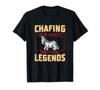 Chafing construye burros de personajes Construye leyenda Un corredor de burros Camiseta