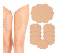 Chafing Patches For Thighs - Invisible Thigh Tapes, Elastic Friction Pad, Wear Resistant Skin Sticker, Athletic Body Protection, Fitness Wellness Category, Ten Pack Transparent Adhesive Strip