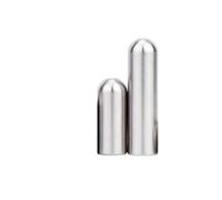 Chaflán plano de acero al carbono cilíndrico, Pasadores cilíndricos de rosca interna de cabeza redonda de acero inoxidable M3-M6 Paquete de 85 piezas(2pcs 12X55XM6)