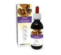 Chaga (Inonotus obliquus) hongo Tintura Madre sin alcohol Naturalma - Extracto líquido gotas 120 ml - Complemento alimenticio - Vegano