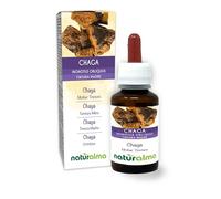 Chaga (Inonotus obliquus) hongo Tintura Madre sin alcohol Naturalma - Extracto líquido gotas 60 ml - Complemento alimenticio - Vegano