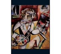 Piatnik-P549649 Marc Chagall-Autorretrato de 7 Dedos, Solo Color (5496)