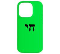 Chai Jewish Israel Hebrew Life Symbol Carcasa para iPhone 14 Pro