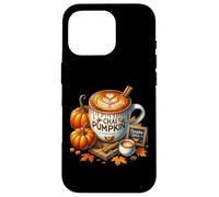 Chai Pumpkin Spice and Everything Nice Graphic Coffee Fall Carcasa para iPhone 16 Pro