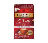 Té Chai De Vainilla Francesa 20 Bolsas (Caja De 6)