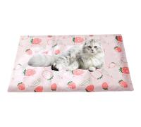 Chaies Alfombrilla de refrigeración para gatos | Manta de refrigeración portátil lavable para mascotas | Almohadilla portátil para dormir con mejor circulación del aire para descansar en casa | Cómodo