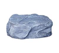 Chaies Almacenamiento de llaves de piedra, piedra falsa para guardar llaves, piedra artificial ignífuga para un nuevo propietario o alguien que tiene mucho