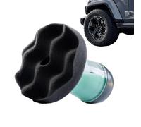 Chaies Almohadilla aplicadora de cuidado de neumáticos, herramienta de gel limpiador de llantas, cepillo de pulido para motocicleta rueda de coche neumático interior y exterior limpieza lavado