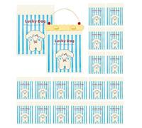 Chaies Bolsa de basura para coche, 20 unidades, con diseño de perro, bolsa de basura portátil para asiento SUV interior, viajes, camping y exteriores