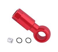 Chaies Conector de manguera de freno para bicicleta, inserto de oliva para reparación, conector hidráulico de precisión para bicicleta de carretera, camping, viajes al aire libre