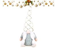 Chaies Gnom Deko,Weihnachtswichtel Plüschfigur - 45 cm Glitzer Festtags Deko für Kinder Mädchen Festlichkeiten Party