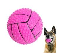Chaies Juguete dispensador de golosinas para Perros, Pelota de Juguete Rompecabezas para Perros | Juguetes interactivos para Perros Que tratan Bolas chirriantes | Juguete de estimulación para