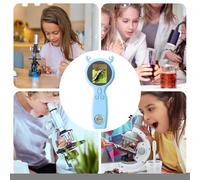 Chaies Microscopio Portátil - Amplificador Digital Portátil 50X | Dos Lentes, Compatible con La Toma De Fotografías Y Vídeos, Lupa De Aumento,para Colección De Monedas