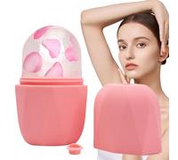 Chaies Molde de hielo de silicona, rodillo de hielo para cara y ojos, moldes y cuencos para cubitos de hielo, herramientas para el cuidado de la piel, faciales de hielo, rodillo facial de hielo