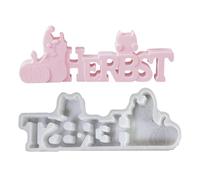 Chaies Moldes de silicona de otoño - Moldes de resina de Gnom de calabaza fáciles de desmoldear - Troqueles de silicona de Acción de Gracias | Para decoración festiva del hogar, suministros de