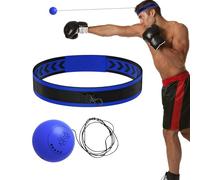 Chaies Pelota reflex de boxeo, entrenamiento de boxeo para ejercicios de reacción | Accesorios divertidos deportivos para adultos y entusiastas para la coordinación -mano