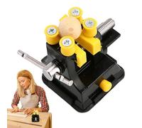 Chaies Tornillo de banco de trabajo para banco de trabajo, tornillo de mesa con ventosa, herramienta de grabado, banco de trabajo para cursos de tallado de madera, aficionados, modelismo,