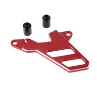 Chain Cover Protector de cadena para piñón delantero de motocicleta, de aluminio, compatible con Suzuki LTZ 400 LTZ400 2003-14, accesorios para cuatriciclo. Sprocket Chain Cover(Red)