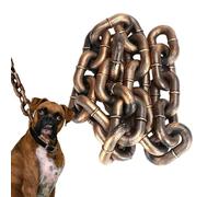 Chain Leash For Large Dog - Heavy Duty Dog Chain For Yard | Dogs Chaiin Leash Chew Proof | Chains For Dogs | 2M Waterproof Puppy Chains Large Pet Rope | Funny Shock Absorbing Animal Lead Training Leas