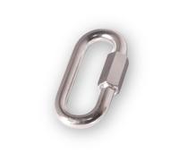 Chain - Lote de 10 eslabones de conexión, acero galvanizado, para cadena Diam. 8 mm, se utiliza para conectar 2 cadenas entre sí o cualquier otro objeto a una cadena, fácil de usar