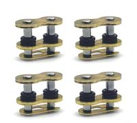 Chain Master Link - Anillo de sellado de acero inoxidable con retención de grasa para cadenas 428 520 525 530 en motocicletas, motos de cross y tractores