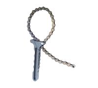 Chain Oil Filter Wrench - Adjustable Repair Tool, Heavy Duty Pipe Fitting Turner, Ratcheting Removal Device, Strong Grip Mechanism | Efficient Maintenance Equipment For Bearing Service Automotive