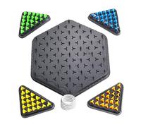 Chain Strategy Game, Interactive Brain Training Puzzle, Triangle Geometry Chess Board for Kids and Adults, Logical Thinking Family Game for Home Classroom Travel Entertainment