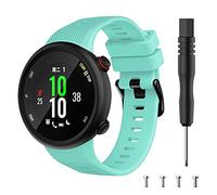 Chainfo Bandas de Repuesto Compatible con Garmin Forerunner 45 / Swim 2, Reloj Correa de Silicona Suave Correas Pulseras Correa Deportiva Pulsera NO220902 (Pattern 6)