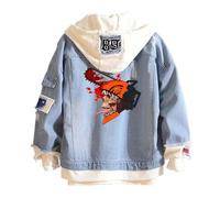 Chains-aw Man Sweat Hoodie, Jacket vaquera deportiva para hombre, Jackets de manga larga Casual para fiesta, Sweat(Blue,2XL)
