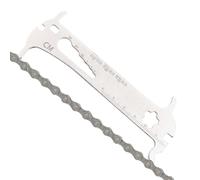 Chains Checkers - Bicicleta plegable de aleación de aluminio para ciclismo de carretera | Herramienta de comprobación de cadena - Indicador de desgaste de cadena | Regla de medición de desgaste de