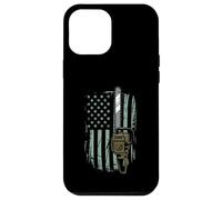 Chainsaw American Flag Funny Independence Day - Woodworker Carcasa para iPhone 12 Pro MAX