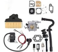 Chainsaw Carburetor Kit for MS021 MS023 MS025 MS210 MS230 MS250 Incluye filtro de aire Ignition Coil And Fuel Line
