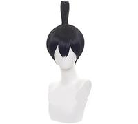 Chainsaw Man Hayakawa Aki Cosplay Wig Blue Black Short Synthetic Hair Wig Halloween Role Play Costume Wig+ Wig Cap