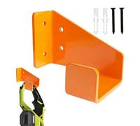 Chainsaw Rack - 12Inch Wall Mounted Hook Stand | Iron Tool Holder - Sturdy chainsaw storage for garage garden lawn shed workshop organization