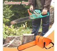 Chainsaw Storage Case - Oxford Cloth 35.43in Length, Chainsaw Handle Bag, Waterproof Tool Bag | Heavy Duty Woodworking Backpack For Garden, Outdoor, Forestry, Lumberjack Use