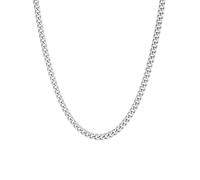 ChainsHouse Collar Corto 41cm Mujer Cadenas Cuello Cubanas 3mm Cadenas Acero Hombres