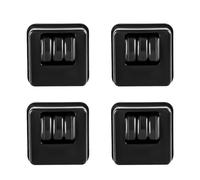 Chair Casters - 4 Pieces Silent 360° Rotating Furniture Wheels, Heavy Duty Swivel Roller Set with Brake Function, Floor-Safe Replacement Casters for Office Chairs Tables Cabinets