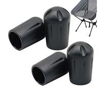 Chair Leg Protectors | 4-Piece Heavy Duty Gripper Cushions - Strong Material Anti-Slip Bottom of Chair Legs Floor Protectors - Smooth Advantage For Wood Tile Outdoor Patio Dining Bar Recliner