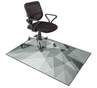 Chair Mat Alfombrilla para Silla de Oficina Gaming Protector de Suelo Alfombra Gaming Alfombrilla para Silla para Suelos Duros Protector de Suelo para Silla de Oficina Alfombra Silla 120 × 140 cm