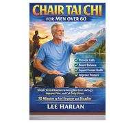 Chair Tai Chi for MEN over 60: Simple Seated Routines to Strengthen Core and Legs, Prevent Falls, Support Prostate Health Through Better Flow, Improve ... - 10 Minutes to Feel Stronger and Steadier