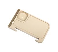 Chair Tray - Side Holder For Chair With Water Bottle Holder | Side Shelf For Çhair Storage Tray | Snack Organizer F́or Armchair, Couch, Recliner, Living Room, Bedroom, Remote Control Phone Cup Ĥolder