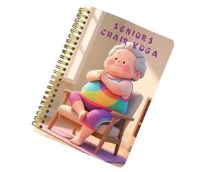 Chair Yoga Book - Seated Exercise Guide - Illustrated Stretching Routine For Seniors Beginners Flexibility Balance Strength Home Fitness Training Wellness Program