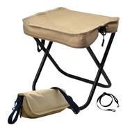 Chairs for Outside Foldable Heavy-Duty Support, Lightweight Portable Beach Seat with Carry Strap, Comfortable Camping Supplies for Backpacking, BBQ, Travel, Picnic, and Outdoor Adventures
