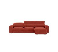 Chaise longue con cama landon reversible 5 plazas marrón