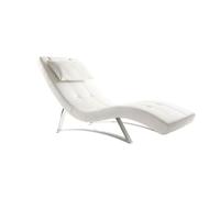 Chaise longue diseño blanco MONACO