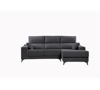 Chaise longue m noelia derecha 4 plazas antracita
