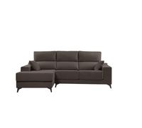 Chaise longue m noelia izquierda 4 plazas chocolate